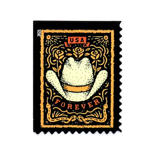 100Pcs 2021 First-Class Forever Stamps - Western Wear