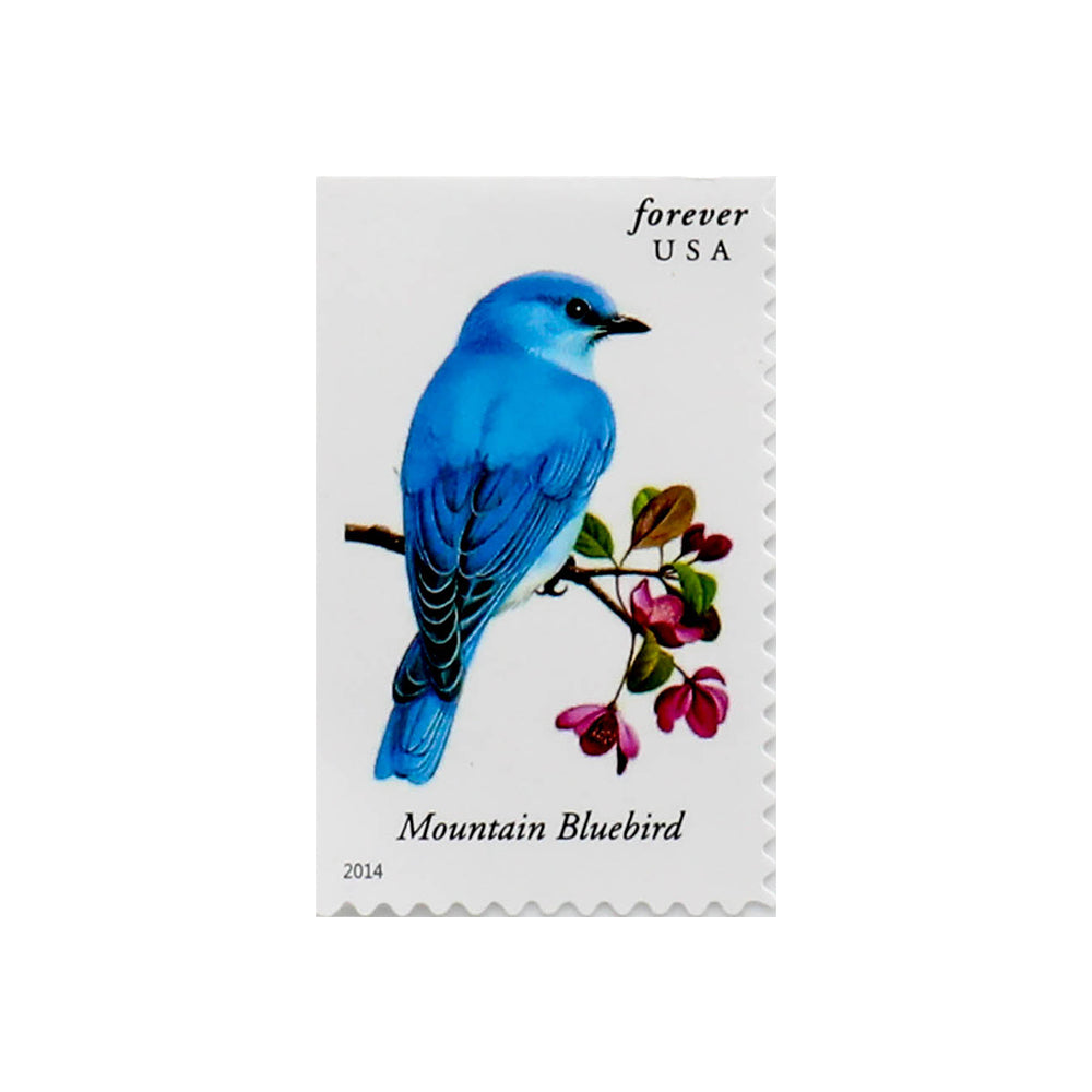 100Pcs 2014 US Imperforate Songbirds Forever First Class Postage Stamps