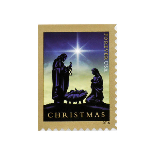 100Pcs 2016 US Nativity Forever First Class Postage Stamps