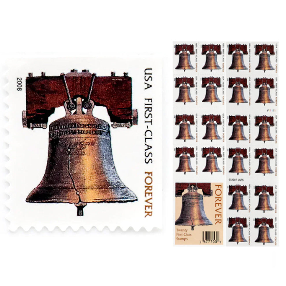 200Pcs 2007 US Liberty Bell Forever Stamps