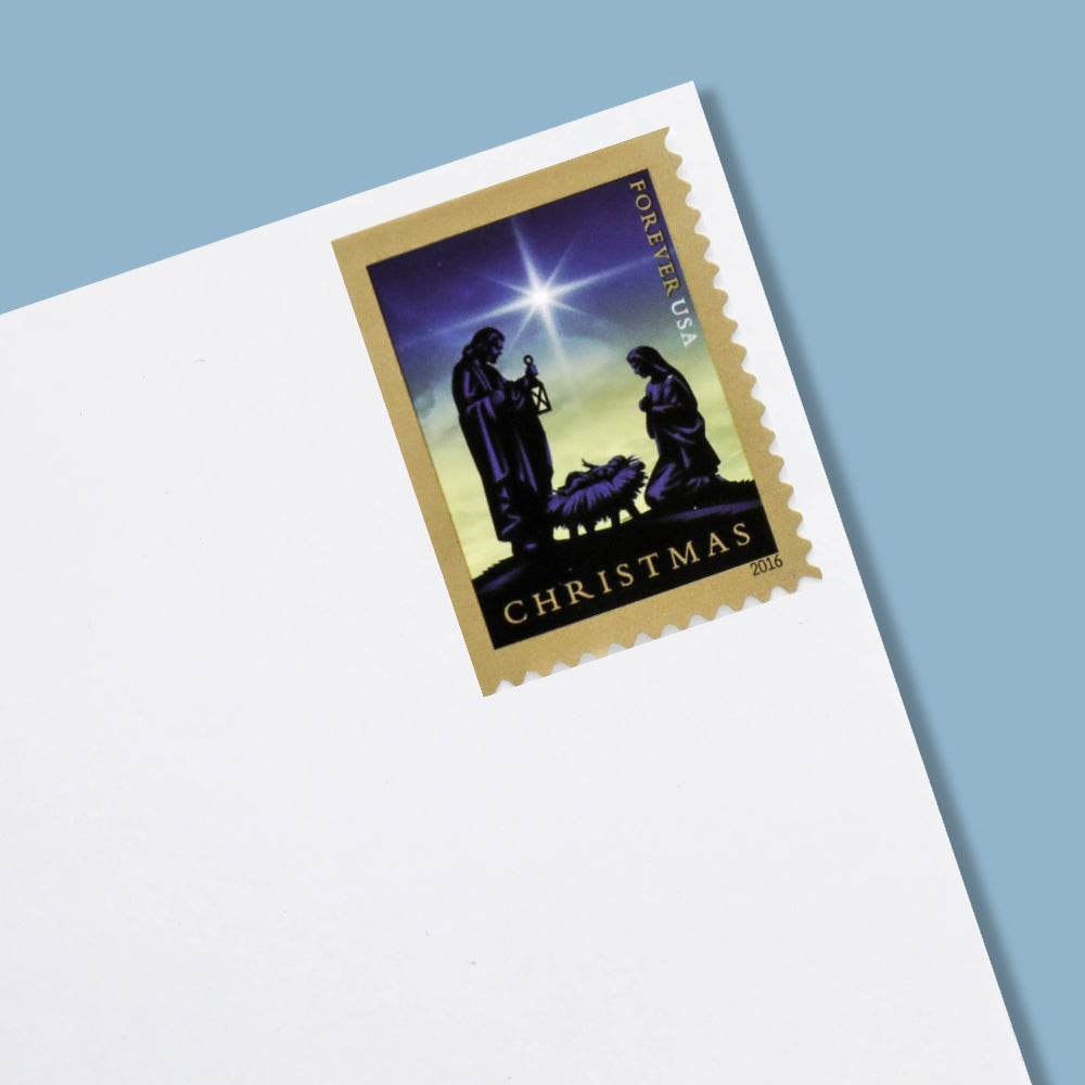 100Pcs 2016 US Nativity Forever First Class Postage Stamps