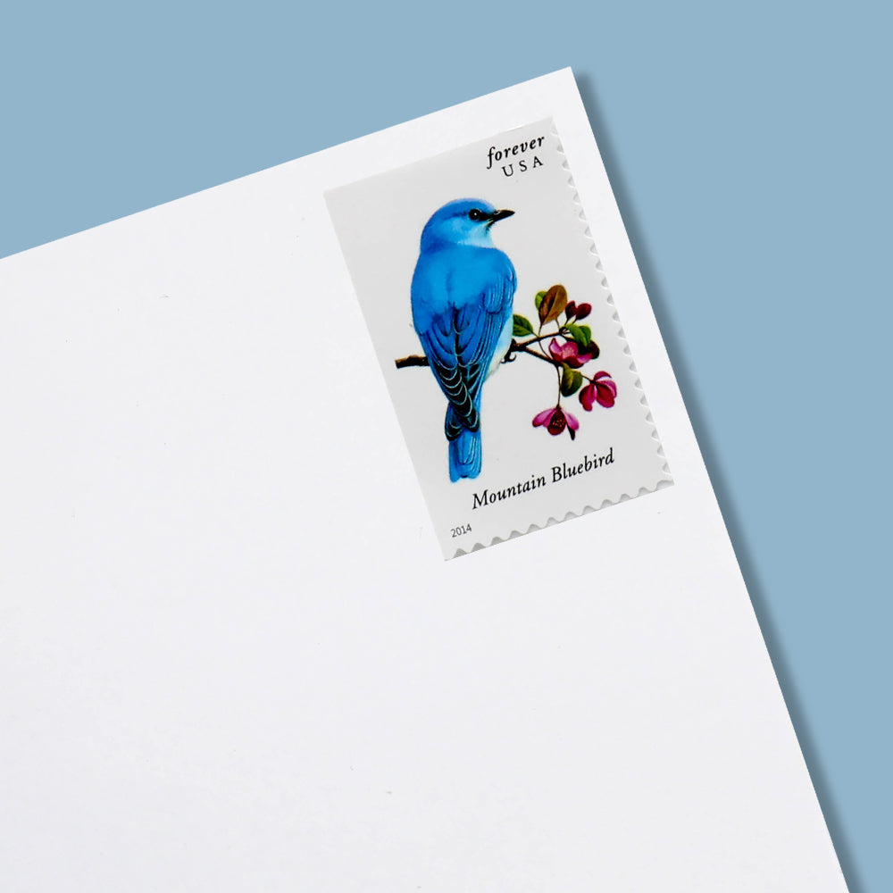100Pcs 2014 US Imperforate Songbirds Forever First Class Postage Stamps
